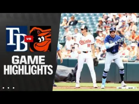 'Video thumbnail for Tampa Bay Rays at Baltimore Orioles Full-Game Highlights! | 06/29/2025'