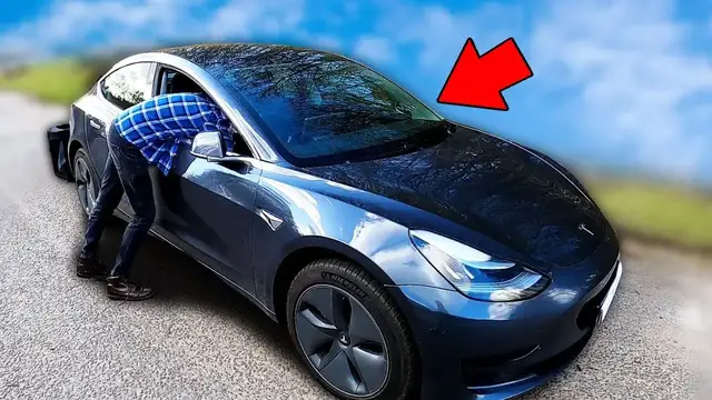 'Video thumbnail for Why the Tesla Model 3 Alarm is USELESS!'