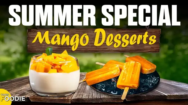 'Video thumbnail for 2 Must-Try Summer Mango Desserts | Popsicle & Panna Cotta Recipes Inside!'