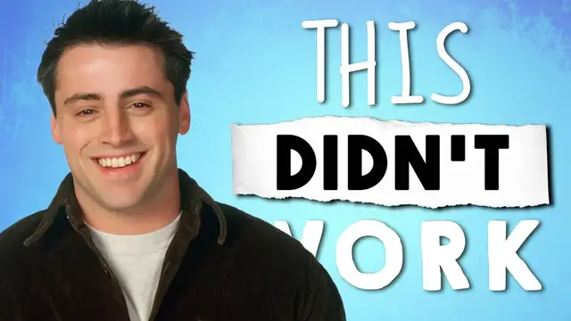 'Video thumbnail for The Unfortunate Problem with Friends' Joey Tribbiani'