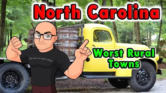 'Video thumbnail for North Carolina's Worst Rural Towns'