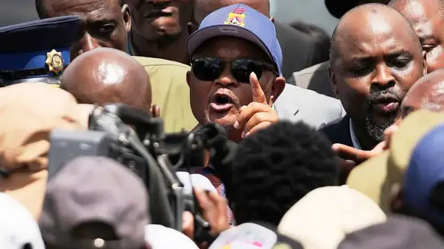 'Video thumbnail for Top South African official accuses police minister of colluding with crime syndicates'