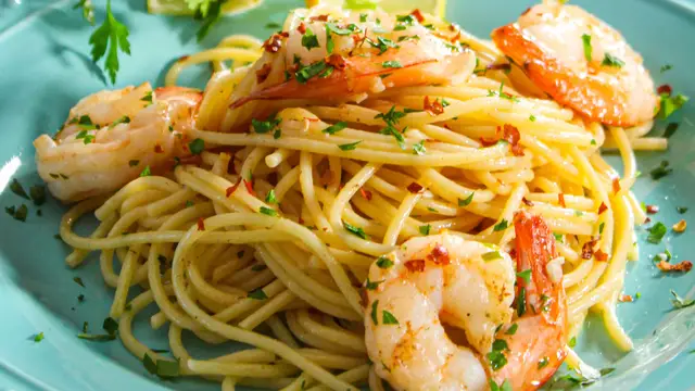 'Video thumbnail for This Shrimp Scampi Recipe Is Restaurant-Quality in 15 Minutes'