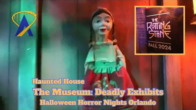 'Video thumbnail for The Museum: Deadly Exhibits Haunted House at Halloween Horror Nights Orlando 2024'