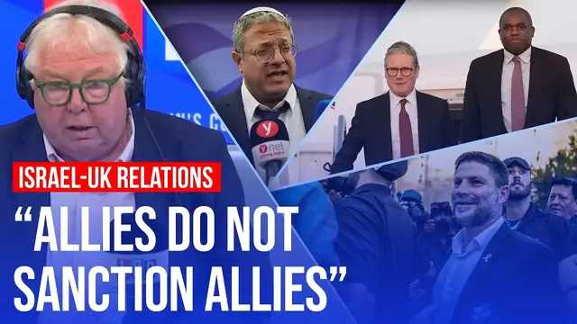 'Video thumbnail for UK sanctions two far-right Israeli ministers | LBC'