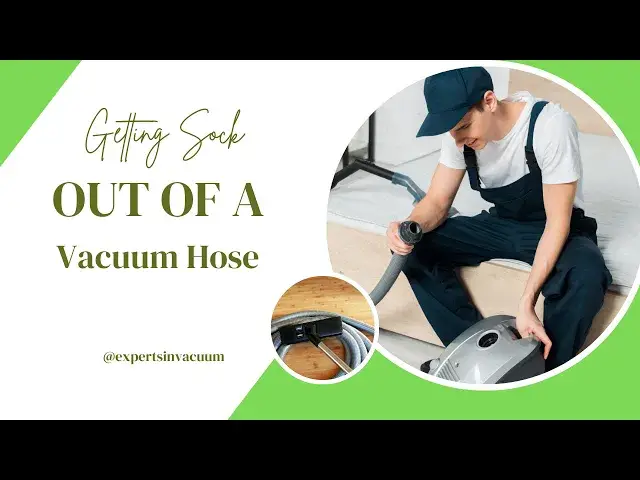 'Video thumbnail for How to Get Sock Out of Vacuum Hose'