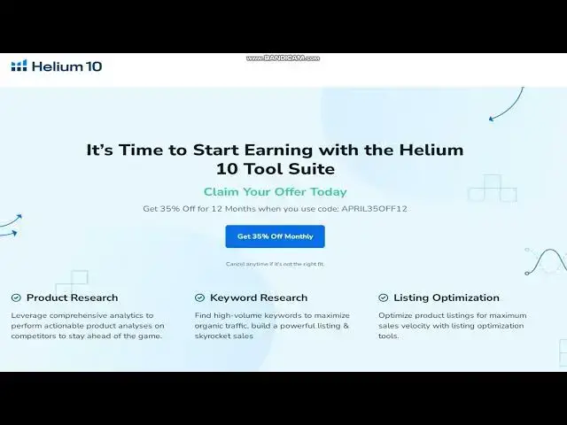 'Video thumbnail for Código desconto Helium 10 🎁 Desconto Helium 10, promoção e código cupão + bónus'