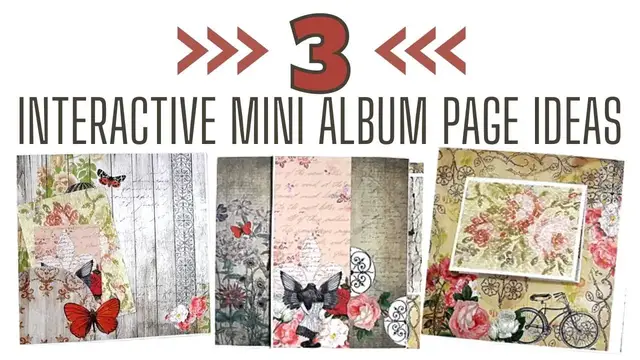 'Video thumbnail for 3 Interactive Mini Album Page Ideas'