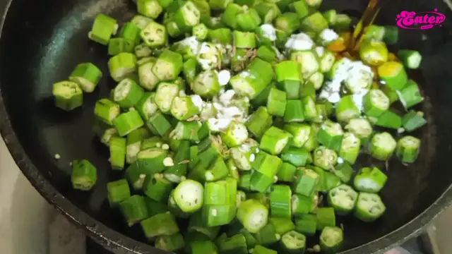 'Video thumbnail for Spicy Green Chilies Okra Recipe'