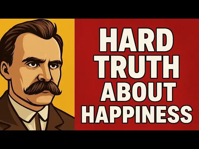'Video thumbnail for Nietzsche’s Hard Truth About Happiness (That No One Wants to Hear)'