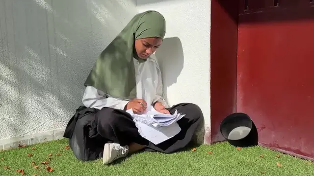 'Video thumbnail for Israel’s war disrupts education, Palestinian students push forward'