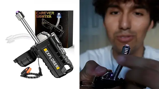 'Video thumbnail for Electric Lighters Waterproof Gift Review'