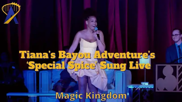 'Video thumbnail for Anika Noni Rose Sings 'Special Spice' Live from Tiana's Bayou Adventure'
