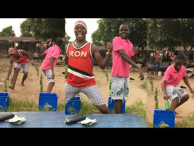 'Video thumbnail for First to fill the create with bottles wins N2000'