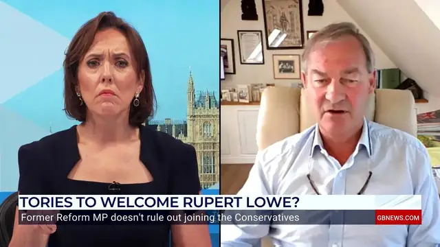 'Video thumbnail for WATCH: Rupert Lowe does NOT rule out joining Conservative Party'