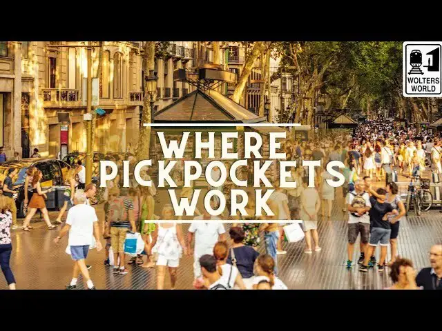 'Video thumbnail for The Most Common Spots Where Tourists Get Robbed in Europe'