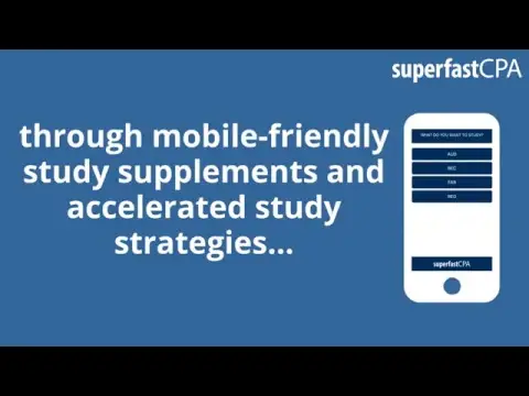 'Video thumbnail for SuperfastCPA Free Study Training'