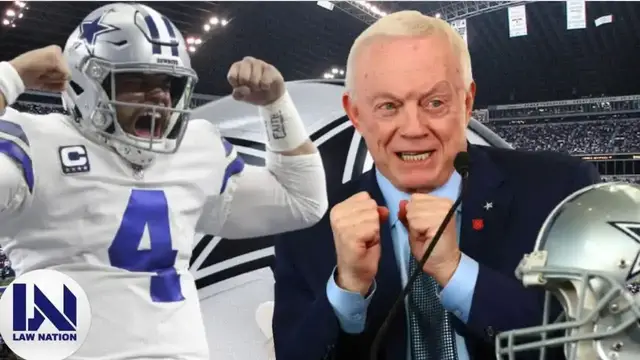 'Video thumbnail for law nation sports: dak prescott's leverage: cowboys' dilemma with jerry jones & contract negotiations'