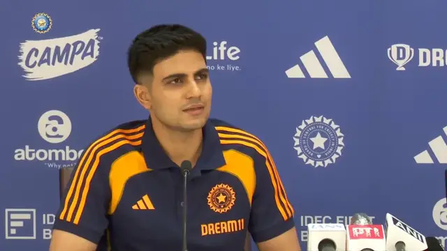 'Video thumbnail for ‘I was overwhelmed': Gill on becoming India’s new test captain'
