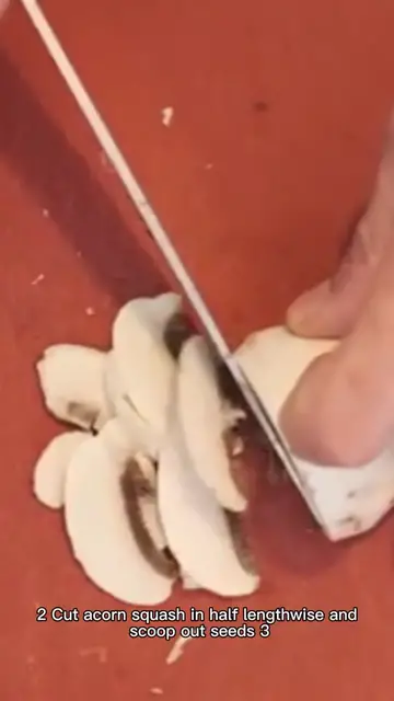 'Video thumbnail for Acorn squash recipe '