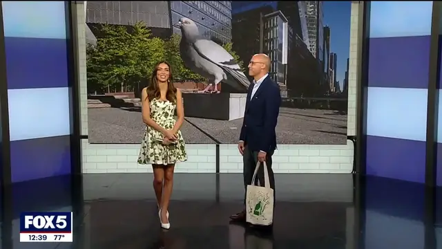 'Video thumbnail for Pigeon Fest crew coos it up on FOX 5'