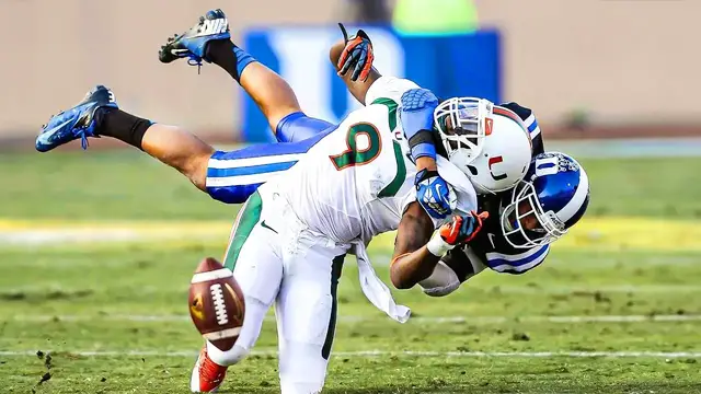'Video thumbnail for Hardest Hits In College Football'