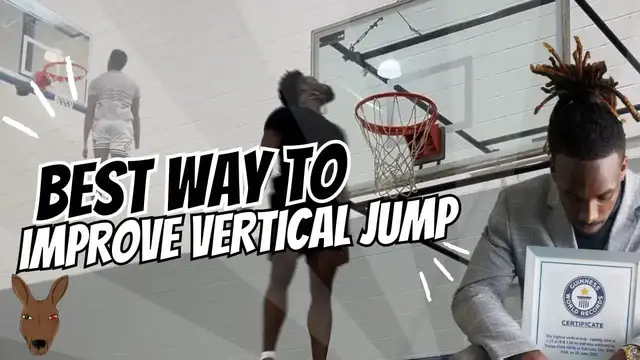 'Video thumbnail for How to Increase Your Vertical Jump Fast (full workout) - From Guinness Record Holder'