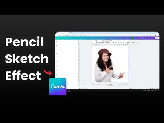 'Video thumbnail for How to Create a Pencil Sketch Effect in Canva'