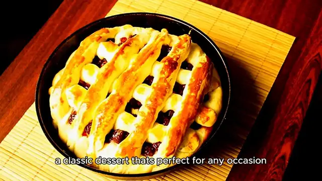 'Video thumbnail for Apple pie recipe'