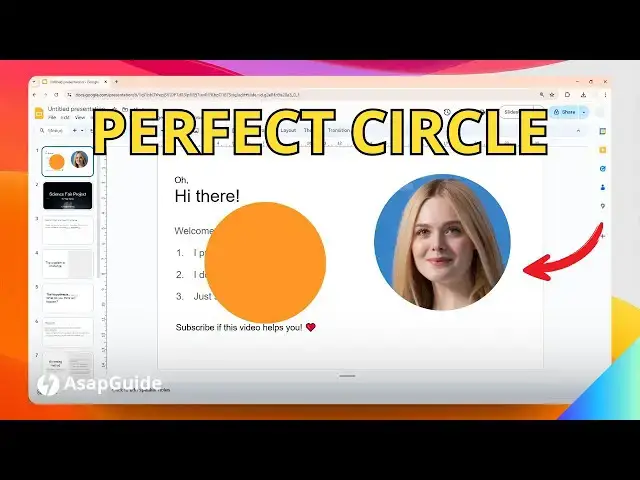'Video thumbnail for How to Insert a Circle in Google Slides'