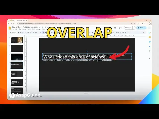 'Video thumbnail for How to Fix Google Slides Words Overlapping Issue'