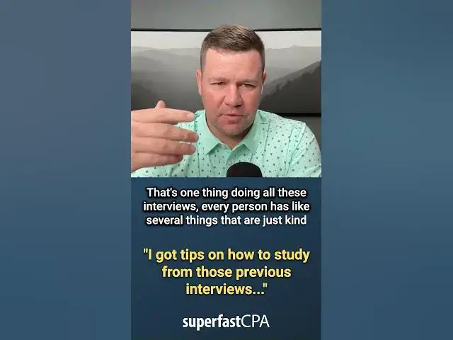 'Video thumbnail for I got several tips from previous SuperfastCPA interviews'