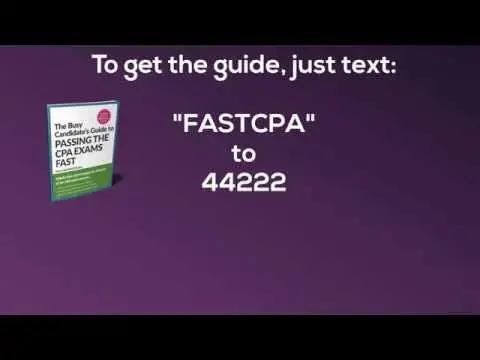 'Video thumbnail for Busy Candidate's Guide to Passing the CPA Exams Fast'