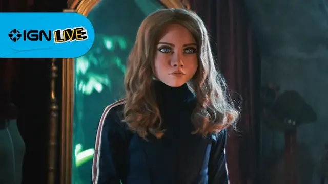 'Video thumbnail for M3GAN 2.0 Exclusive Clip - IGN Live 2025'