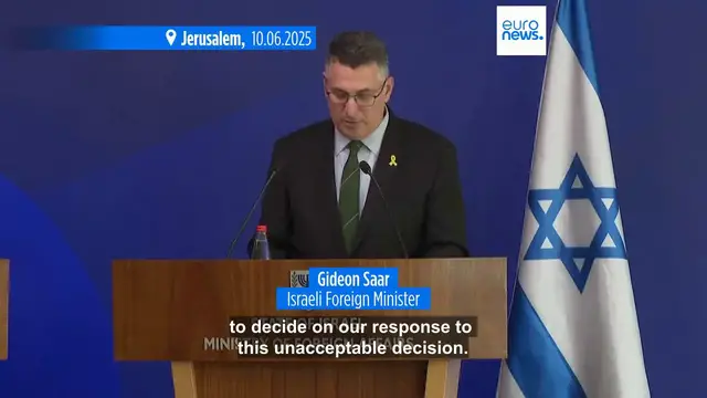 'Video thumbnail for UK to impose sanctions on two far-right Israeli ministers over Gaza comments'