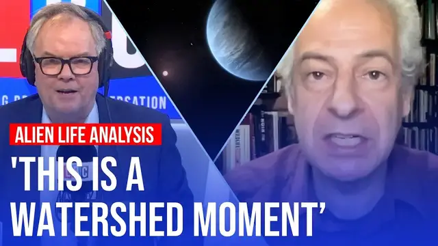 'Video thumbnail for What do we do if there really are 'aliens'? | LBC'