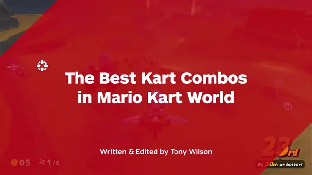'Video thumbnail for Mario Kart World - The Best Kart Combos'