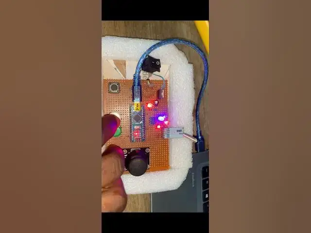 'Video thumbnail for 2 channel wireless remote using Arduino Nano and HC12. #arduino #electronics #hc12 #arduinoproject'
