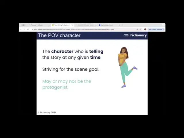 'Video thumbnail for Novel Writing for Beginners: The 5-Step Process to Get Your Story Started'