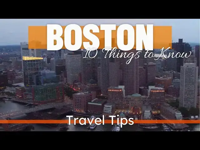 'Video thumbnail for Top 10 Things to Do in Boston'