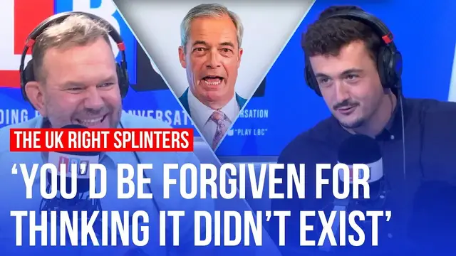 'Video thumbnail for Ex-Tory MP joins Reform UK amidst surge of fringe right-wing groups | LBC'