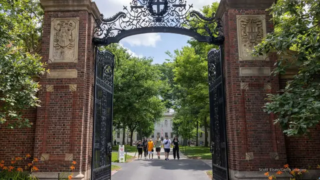 'Video thumbnail for Research cuts, tax threats: Harvard’s battle with Trump could impact budget'