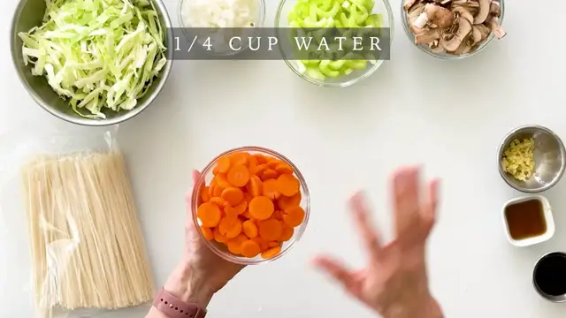 'Video thumbnail for EASY Gluten-Free Chow Mein with Rice Noodles and Vegetables(720P_HD)'