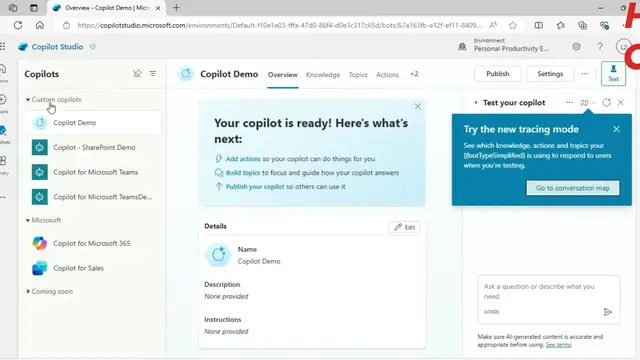 'Video thumbnail for How to Enable Generative AI in Copilot Studio'