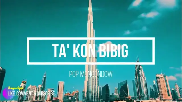 'Video thumbnail for POP MONGONDOW - TA' KON BIBIG'