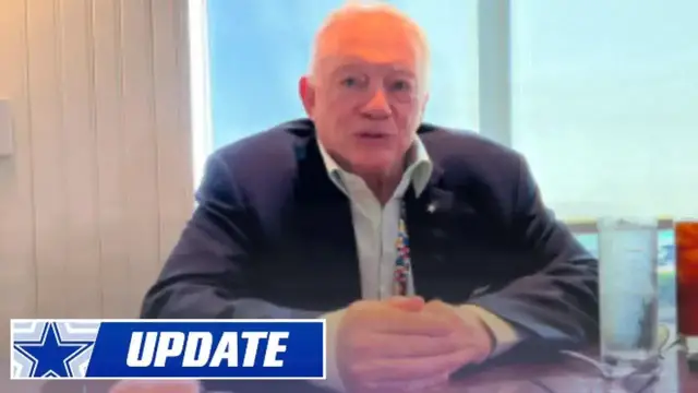 'Video thumbnail for Cowboys Jerry Jones Sit-Down With The Media | High Interest: Young OL, EDGE Rusher & Tight End'