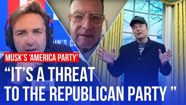 'Video thumbnail for Elon Musk's new 'America Party', is it a threat? | LBC'