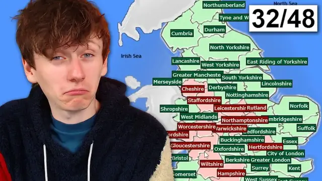 'Video thumbnail for Can I name all 48 counties in England?'
