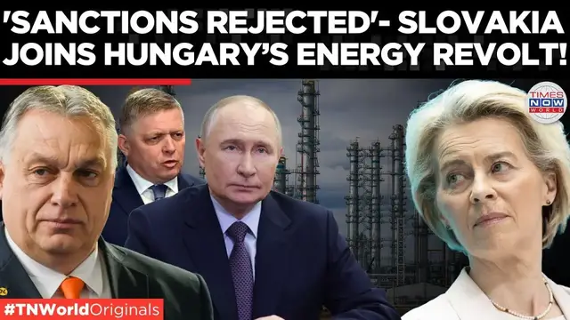 'Video thumbnail for Sovereignty War in Europe: Hungary & Slovakia Say NO to Anti-Russia Sanctions!| Times Now World'