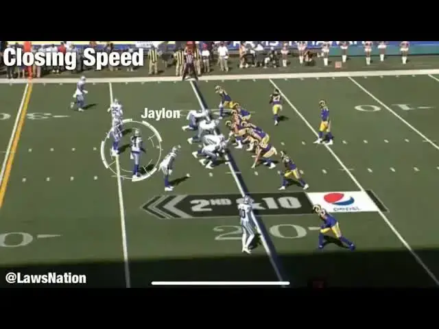 'Video thumbnail for law nation sports: dallas cowboys jaylon smith & vander esch speed'